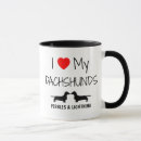 Search for i love dachshunds mugs Heart