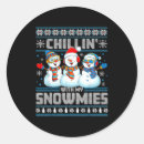 Search for chillin stickers Xmas
