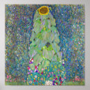 Search for gustav klimt sunflowers posters Green