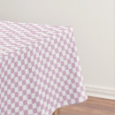 Search for pink and white gingham tablecloths Chequered