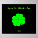 Search for lucky shamrock clover posters Happy st patrick's day
