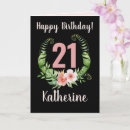 Search for 21st birthday cards Twenty first