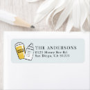 Search for beers return address labels Baby is brewing