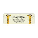 Search for cartoon animal return address labels Nature