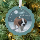 Search for st bernard christmas cards Cute