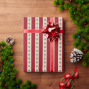 Search for traditional christmas wrapping paper Red