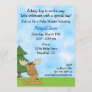 Search for moose baby shower invitations Mountain