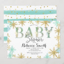 Search for mint green baby shower invitations Watercolor