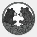 Search for black and white bears stickers Animal
