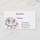 Search for food service business cards Cafe