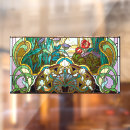 Search for stained glass business window decals Gold