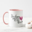 Search for darling mugs Heart