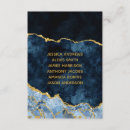Search for navy and gold table cards Agate