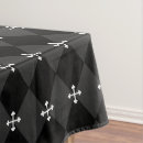 Search for harlequin tablecloths Black