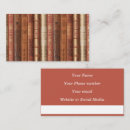 Search for bookstore business cards Bookmark