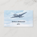 Search for airplane business cards Sky