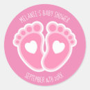 Search for girl feet stickers Baby shower