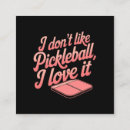 Search for dinks business cards Pickleball