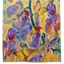 Search for orchid shower curtains Tropical