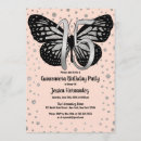 Search for pink black and silver glitter invitations Modern