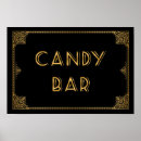 Search for gatsby wedding signs Gold