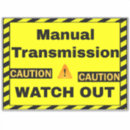 Search for drive stick shift bumper stickers Manual