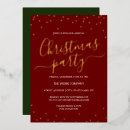 Search for confetti seasonal invitations Gold