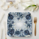 Search for dusty rose plates Navy blue