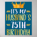Search for 75th birthday posters Cool