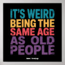 Search for funny aging posters Retro