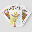 Search for giraffe playing cards Safari