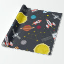 Search for astronaut wrapping paper Asteroid
