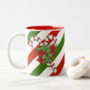 Search for red and white candy canes mugs Winter