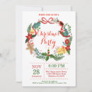 Search for cookie exchange seasonal invitations Red and green