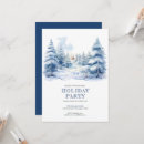 Search for winter wonderland seasonal invitations Blue