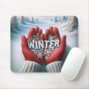 Search for snow scenes mousepads Winter