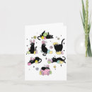 Search for black cat easter cards Cartoon