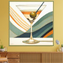 Search for cocktail canvas prints Martini