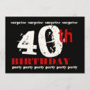 Search for 44th birthday invitations Forty