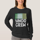 Search for bingo card tshirts Luck