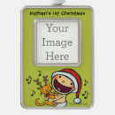 Search for cat in frame christmas tree decorations Cute