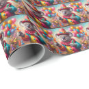 Search for clown wrapping paper Cute