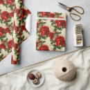 Search for vintage red wrapping paper Country