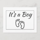 Search for plain black postcards Baby shower