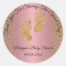 Search for thanks for coming baby shower stickers Girl