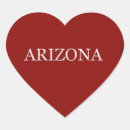 Search for love arizona stickers Heart