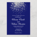 Search for royal blue and silver invitations Chic