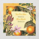 Search for orange blossom invitations Vintage