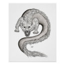 Search for fairy drawings posters Dragon