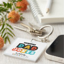 Search for favourite square key rings Dad